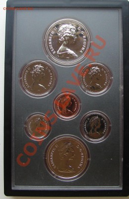 Годовой набор Канада, 1976, серебро - набор Канада 1979 гриффон 3