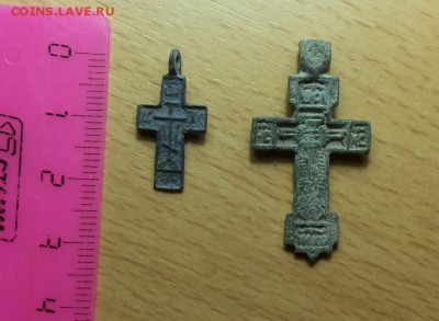 нательные крестики 17- 18 век 2 шт ( 21 ),до 9.04 - крест 21 1 1