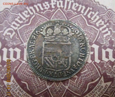 1 леард 1691 г. Испанская провинция. - IMG_4357.JPG