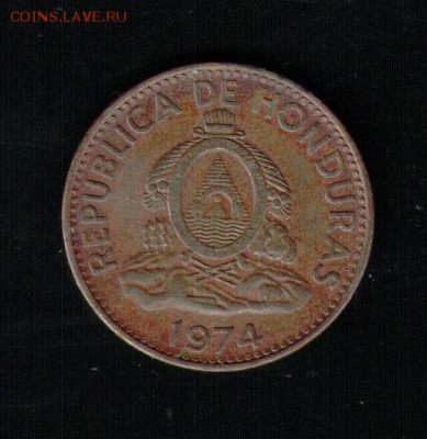 ГОНДУРАС 1 СЕНТАВО 1974 - 14 001
