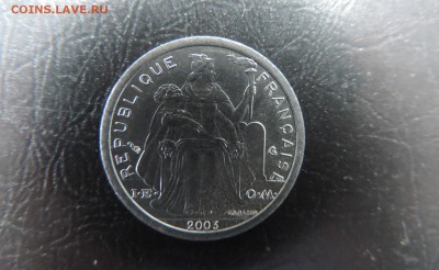 ФРАНЦУЗКАЯ ПОЛИНЕЗИЯ 1 франк 2003г., ДО 07.04. - 1 франк 2003г., В..JPG
