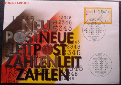 Германия. Письмо с монетами 1 пфеннинг. до 05.04.18 22.00мск - 1