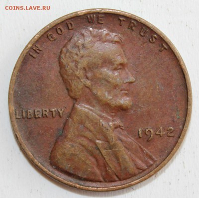 С 1 РУБ.  USA ONE CENT 1942г.  до 9.04 в 22-00 - IMG_1780.JPG