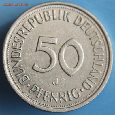 С 1 РУБ. ГЕРМАНИЯ 50 пфеннигов 1984г."J"  до 10.04 в 22-00 - IMG_1963.JPG