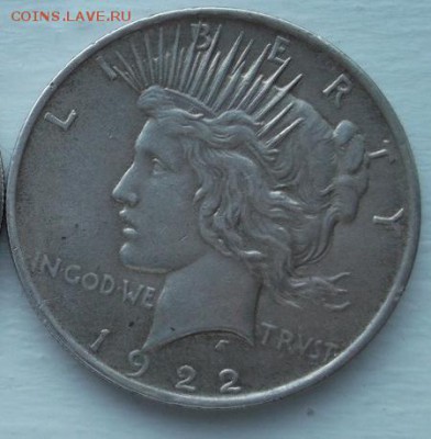 1 доллар 1922 голова с двух сторон - DSCF6406