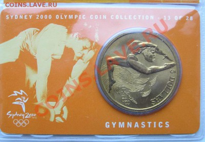 Куплю монеты на спортивную тематику! - Australia Olimpics2000  5 Dollars