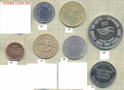 Жетоны иностранные , фикс-цена 30 руб 1 шт. - жетон 2