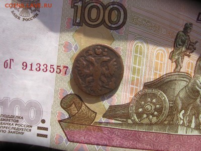 Полушки Елизаветы 1731,34,35 - п1735р1