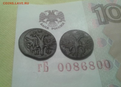Лот полушек ВРП 1719, 1720 г.г. - 20180405_221557