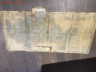 карта севера хабаровского края - 1958 год. - image-06-04-18-01-45