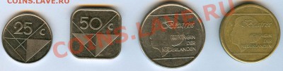 подборка монет арубы - аруба реверс