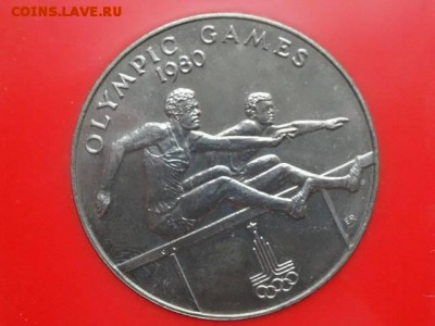 Самоа 1 Тала 1980 Олимпиада Москва 1980 Бег с препятствиями - krona_shajba_samoa_1_tala_1980_olimpijski_igry_moskva_1980_beg_s_prepjatstvijami_pamjatnaja_korobka %2525281%252529