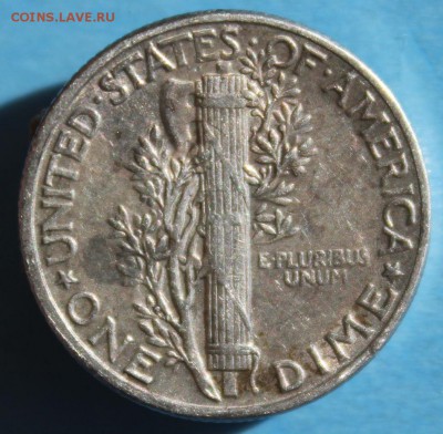 С РУБ. USA ONE DIME 1945г. МЕРКУРИ до 12.04 в 22-00 - IMG_1817.JPG