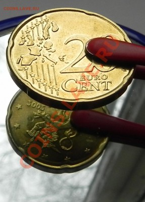 20 евроцентов 2002Финлядия- поворот 180 - DSCN2397.JPG
