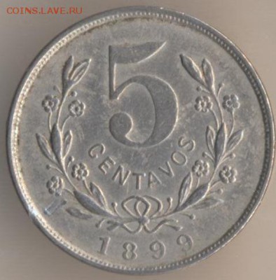 Никарагуа 1 сентаво 1917 года - 11