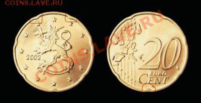 20 евроцентов 2002Финлядия- поворот 180 - fi_20ec2002