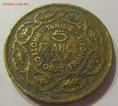 5 франков 1946 Тунис "уставшая" №1 13.04.2018 22:00 МСК - CIMG8796.JPG