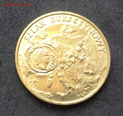 Польша 2 злотых, 2001г Янтарный путь, до 12.04.18г - image-16-03-18-15-43-48