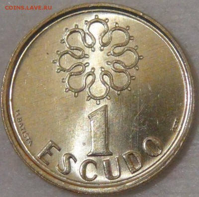 Португалия 1 эскудо 1995 UNC до 11.04.18 (ср. 22-30) - DSC02391.JPG
