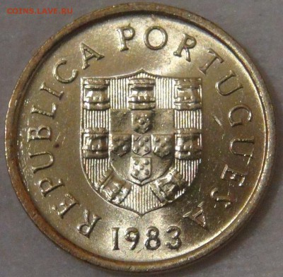 Португалия 1 эскудо 1983 UNC до 11.04.18 (ср. 22-30) - DSC02388.JPG