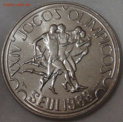 Португалия 250 эскудо 1988 UNC Олимпиада 11.04.18 (ср. 22-30 - DSC02289.JPG