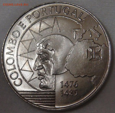 Португалия 200 эскудо 1991 UNC Колумб 11.04.18 (ср. 22-30) - DSC02267.JPG