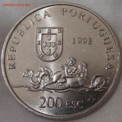 Португалия 200 эскудо 1998 UNC Мозамбик 11.04.18 (ср. 22-30) - DSC02179.JPG
