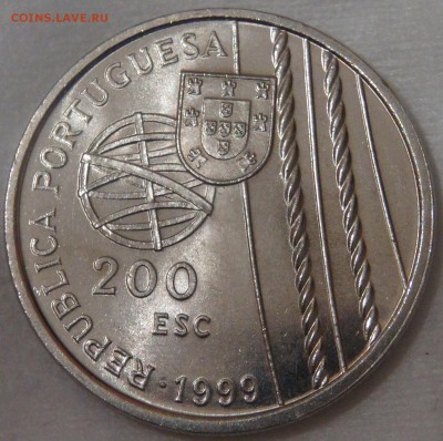 Португалия 200 эскудо 1999 UNC Смерть в море 11.04.18 22-30 - DSC02136.JPG