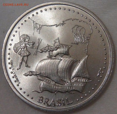 Португалия 200 эскудо 1999 UNC Бразилия 11.04.18 (ср. 22-30) - DSC02106.JPG