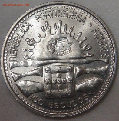 Португалия 100 эскудо 1995 UNC Автономия 11.04.18 (22-30) - DSC02078.JPG