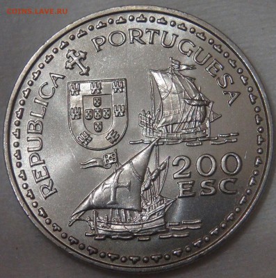 Португалия 200 эскудо 1994 UNC Генри Навигатор 11.04.18 - DSC02034.JPG
