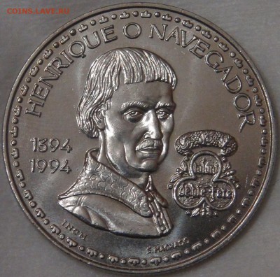 Португалия 200 эскудо 1994 UNC Генри Навигатор 11.04.18 - DSC02028.JPG
