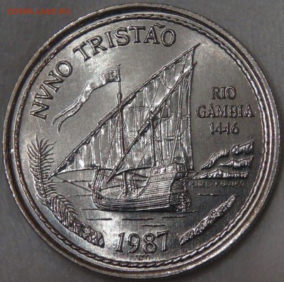 Португалия 100 эскудо 1987 UNC Парусник 11.04.18 (ср. 22-30) - DSC01981.JPG
