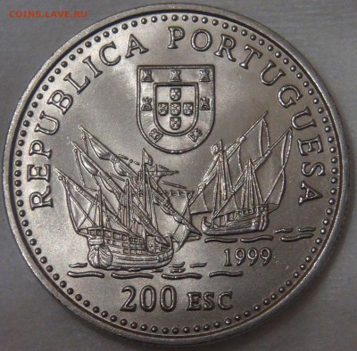 Португалия 200 эскудо 1999 UNC Дуарте Пачеко 11.04.18 22-30 - DSC02096.JPG