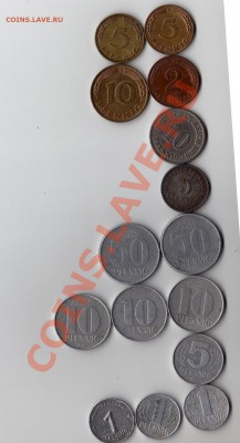 Германия, 15 монет, 1876 - 1982 гг. До 19.04.2011 22:00мск - Немцы_1