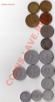 Германия, 15 монет, 1876 - 1982 гг. До 19.04.2011 22:00мск - Немцы_2