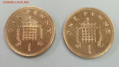 1 пенни 2005 и 2007 года (2 монеты) - 20180409_140717~2