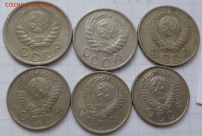 10к-1957-3шт15 коп 1945-46-48 г 6 шт  до 12.4  в 21-30 мск - DSC06896.JPG