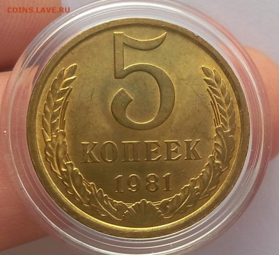 5 КОПЕЕК 1981г мешковой UNC до 11.04.18 - IMG_20180411_071118.JPG