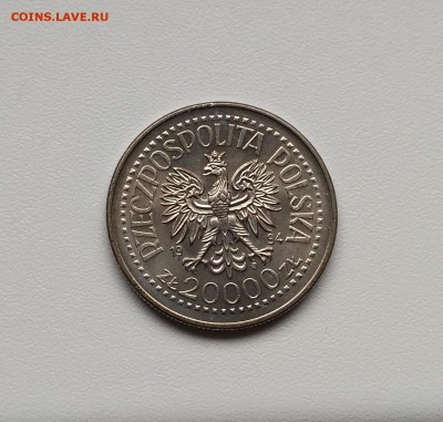 ПОЛЬША,20000 злотых 1994г(Сигизмунд I)!до 13.04.2018 - фото 18 февраля 2018 022