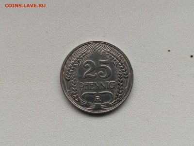ГЕРМАНСКАЯ ИМПЕРИЯ,25 пфеннигов 1910Аг(никель)!до 13.04.2018 - IMG_20180228_132018