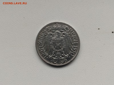 ГЕРМАНСКАЯ ИМПЕРИЯ,25 пфеннигов 1910Аг(никель)!до 13.04.2018 - IMG_20180228_132023