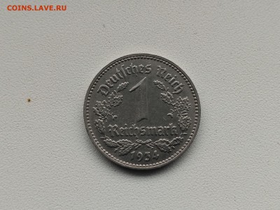 ГЕРМАНИЯ(РЕЙХ),1 реййхсмарка 1934J(никель)!до 13.04.2018 - IMG_20180228_131854
