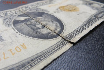 50 долларов США 1928 год. Золотой сертификат. - 003.JPG