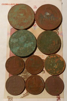 Медные монеты на опыты.10-шт.до 17.04.2018г.в 22-00 мск. - 398