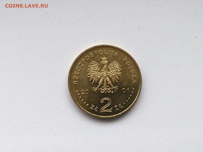 ПОЛЬША,2 злотых 2001г(Ян III Собески)!до 15.04.2018 - IMG_20180412_124921_HDR