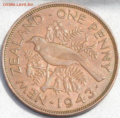 Новая Зеландия 1 пенни 1943. 14. 04.2018. в 22 - 00. - DSC_0791