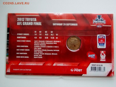 1 доллар Австралийская футбольная лига 2012 - DSCN0605 (1280x960)
