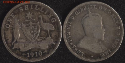 Австралия шиллинг 1910 до 22:00мск 18.04.18 - Австралия шиллинг 1910 -230