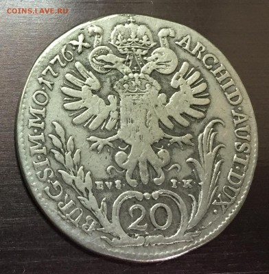 20 крейцеров 1776 Австрия с 200 руб до 18.04.18 22:00 - IMG_8727-12-04-18-05-26.JPG